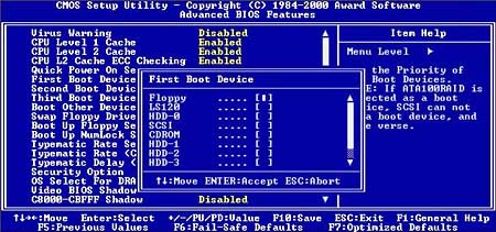 Flasher le BIOS - Préparation de la disquette
