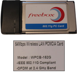 Free propose des drivers pour les cartes Wi-Fi WPCB-152G