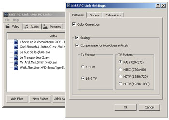 KiSS met à jour le logiciel PC-Link en version 3.0