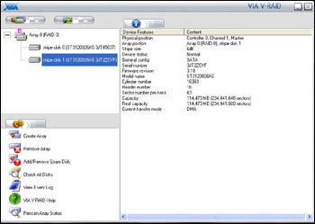Nouveaux drivers RAID chez Intel et VIA