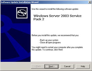 SP2 final pour Windows Server 2003 et Windows XP x64