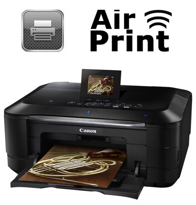 AirPrint pour les imprimantes Canon Pixma MG5300, MG6200 et MG8200