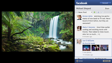 Fin de l'application Facebook sur plusieurs TV Sony