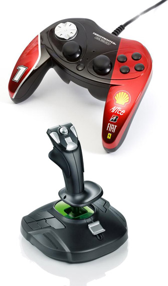 Les gamepads, joysticks et anciens volants Thrustmaster compatibles Windows 10