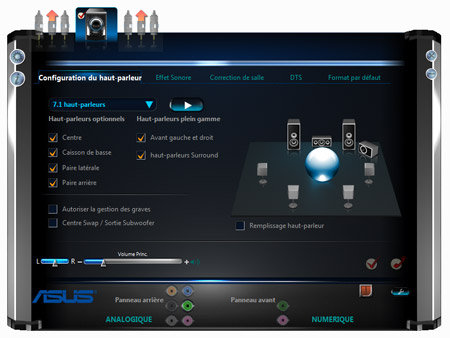 Logiciel Realtek High Definition Audio pour lire tous les types de cartes  son