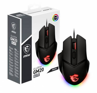 Plusieurs souris MSI Clutch certifiées NVIDIA Reflex