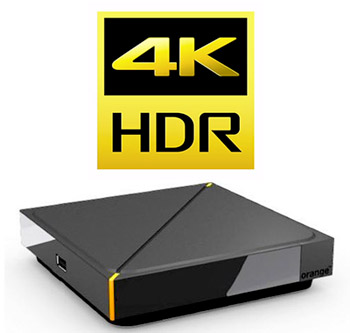 Décodeur TV HD 4K Wifi Orange UHD WHD94