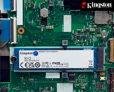 Mise à jour du firmware du SSD PCIe 4.0 Kingston NV2