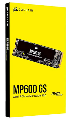 Corsair SSD MP600 GS 1To M.2 NVME PCIe 4.0 
